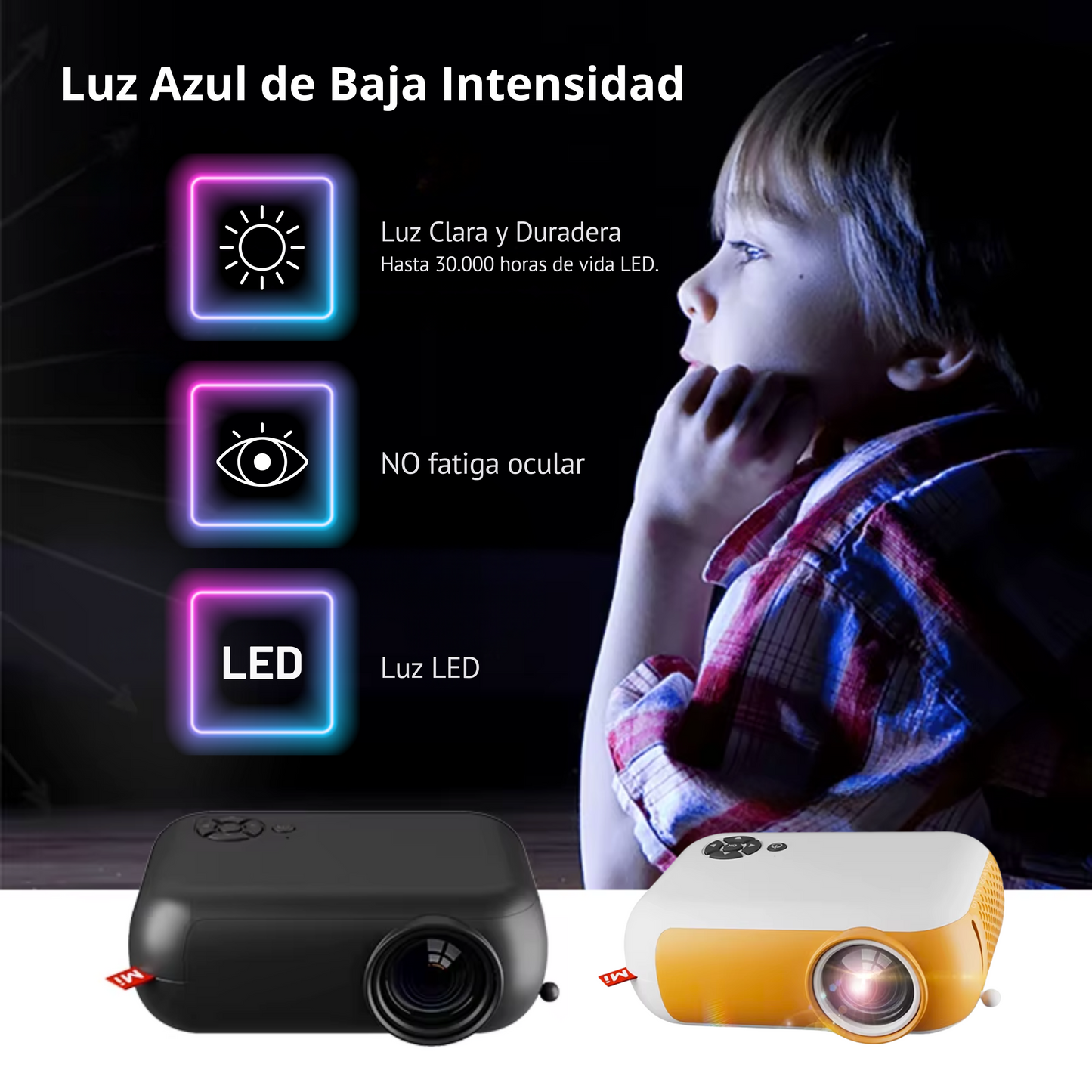 Mini Proyector Portátil