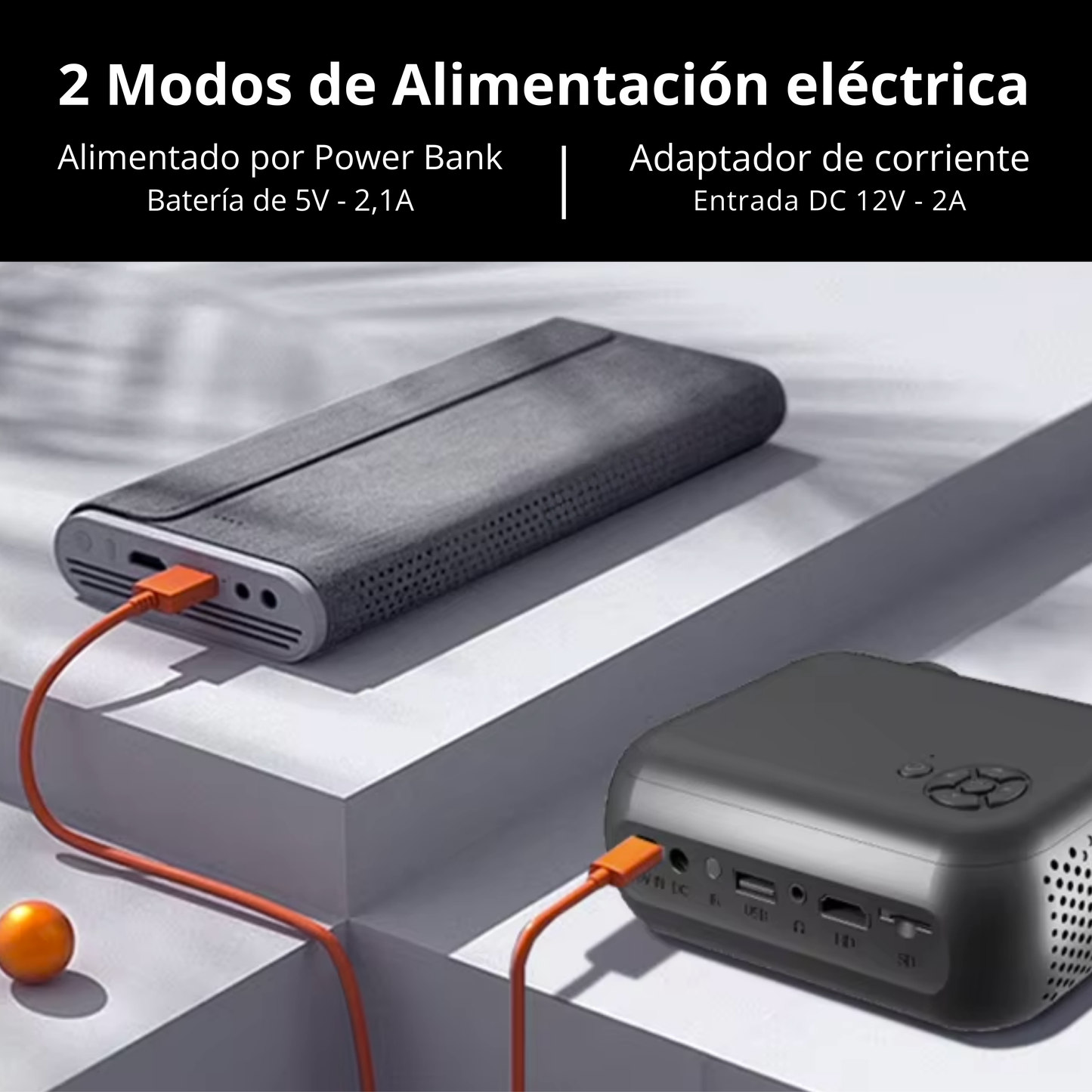 Mini Proyector Portátil